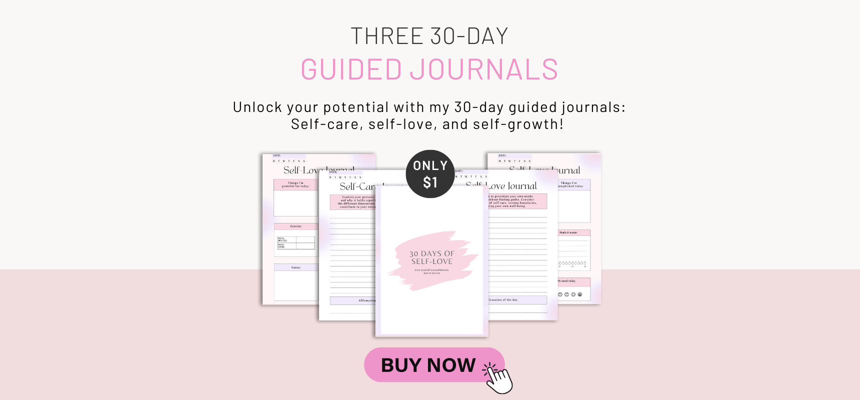 30-day guided journals