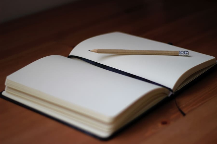 a blank journal