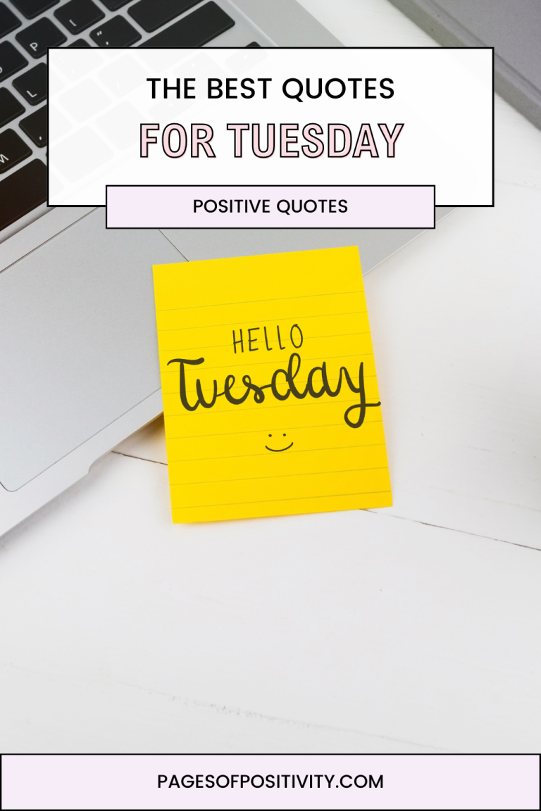 140 Positive Tuesday Quotes