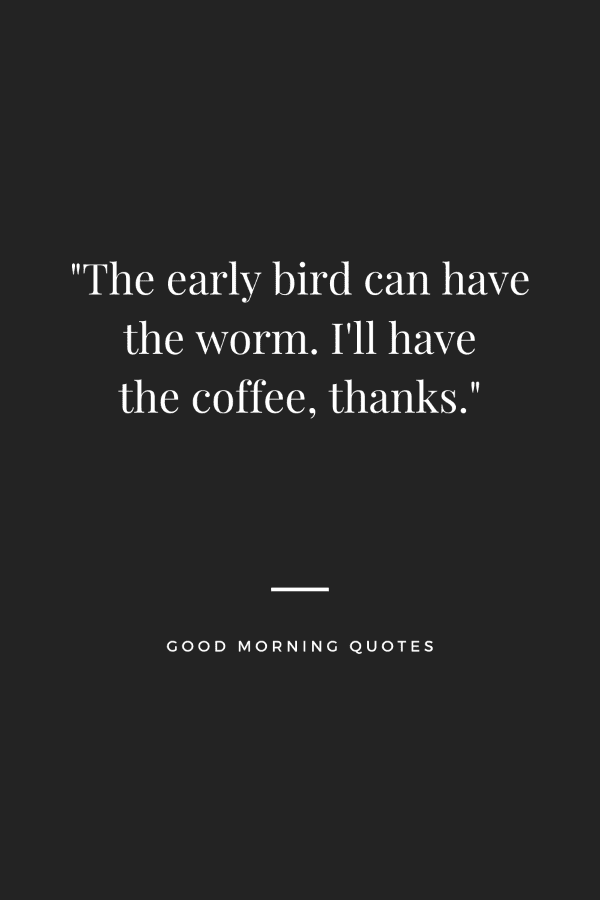 a pin for a blog post about good morning quotes
