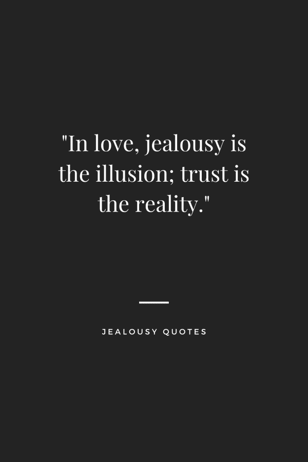 a pin for a blog post about quotes about jealousy