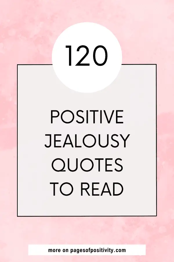 a pin for a blog post about jealousy quotes