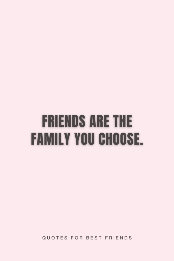 a quote for best friends