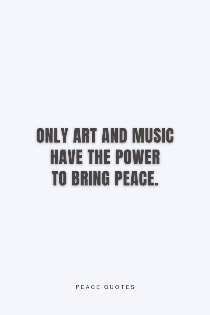 a peace quote