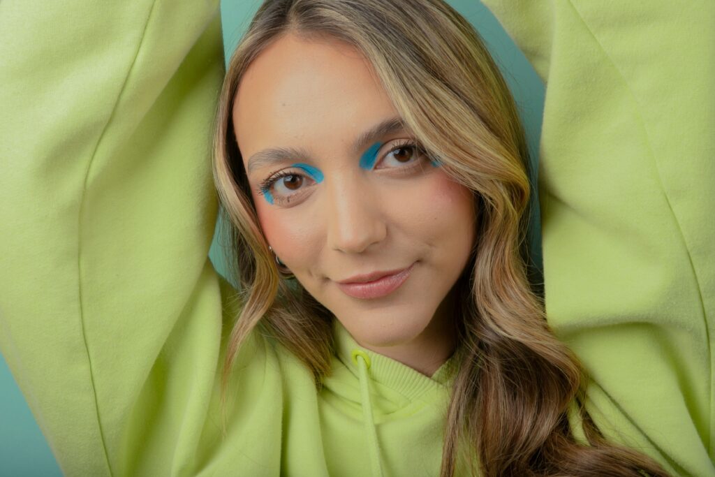 a woman who had a glow up