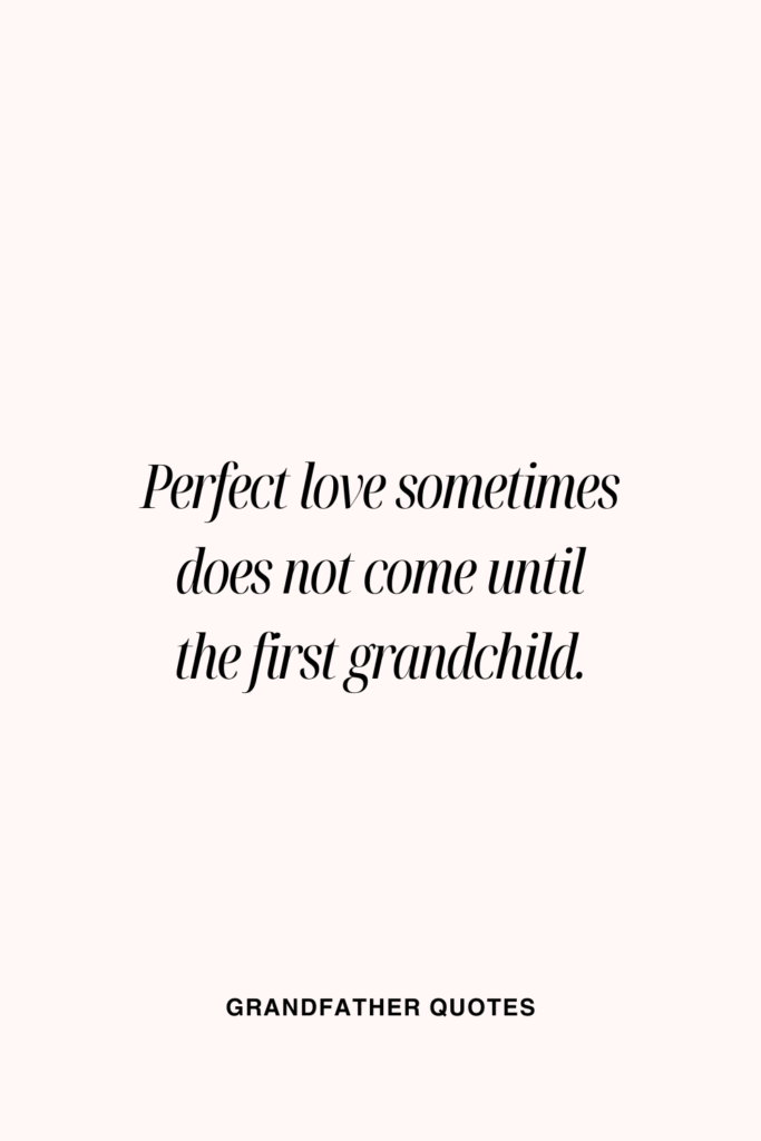 a quote for grandfather