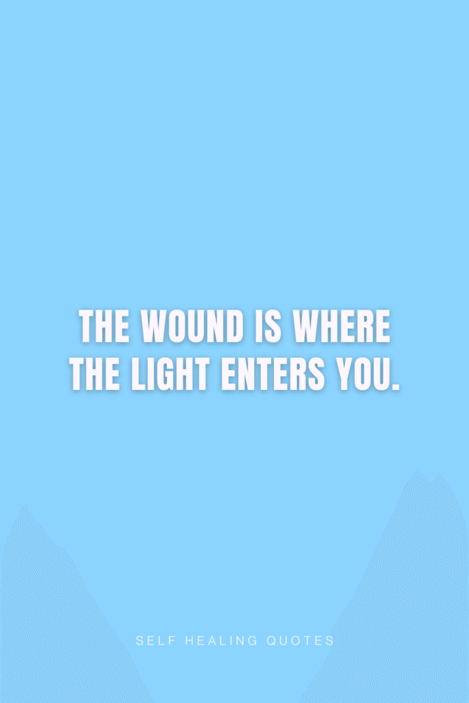a self healing quote