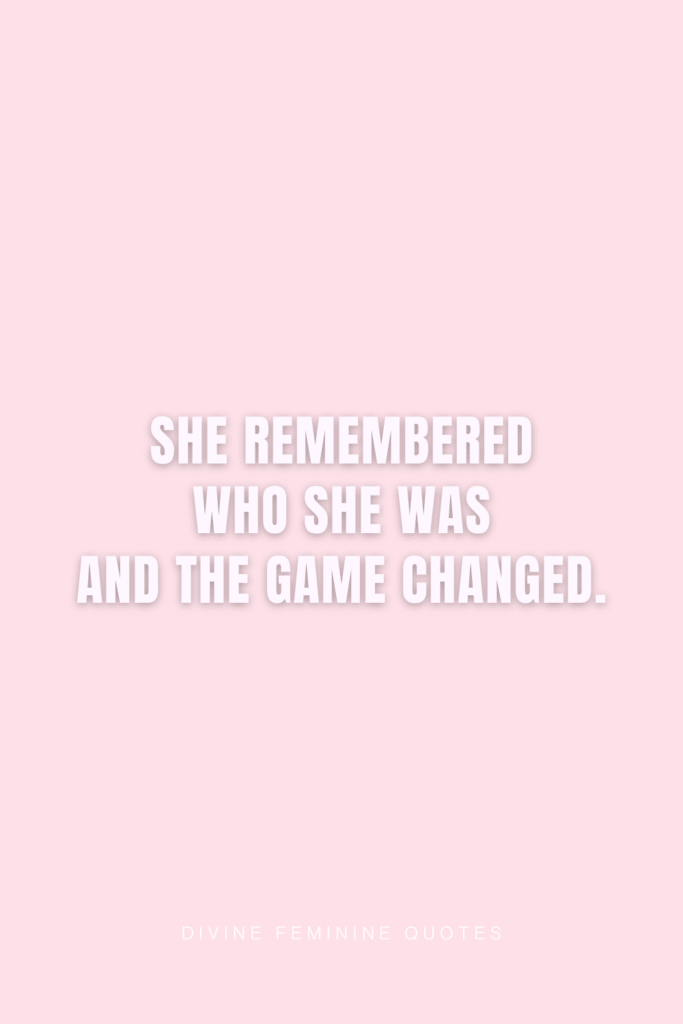 a divine feminine quote