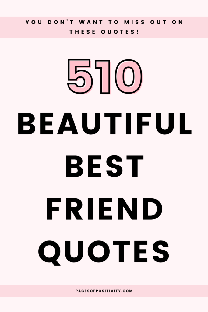 a pin that says in a large font best friend quotes