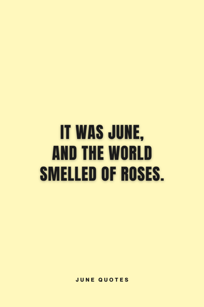 a june quote