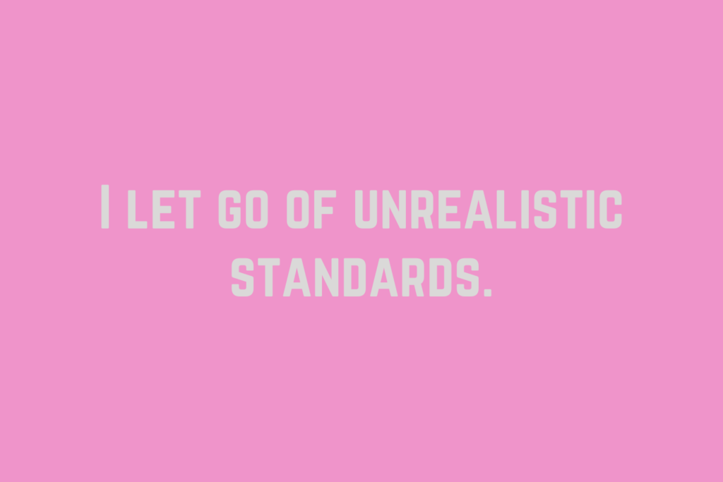 an anti perfectionism affirmation