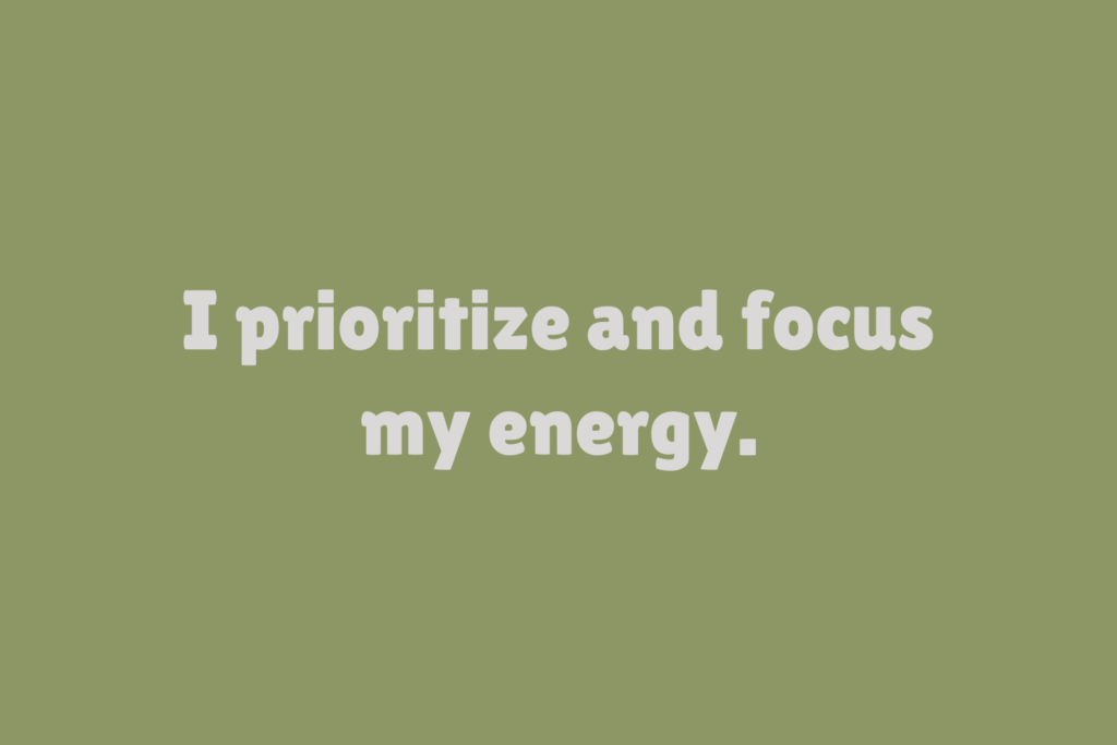a daily affirmation for studying