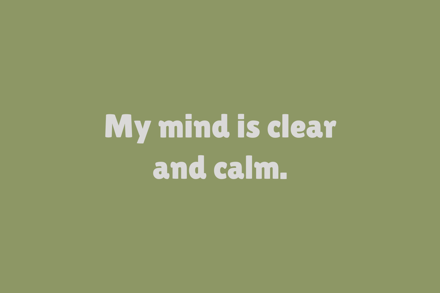a daily affirmation for studying