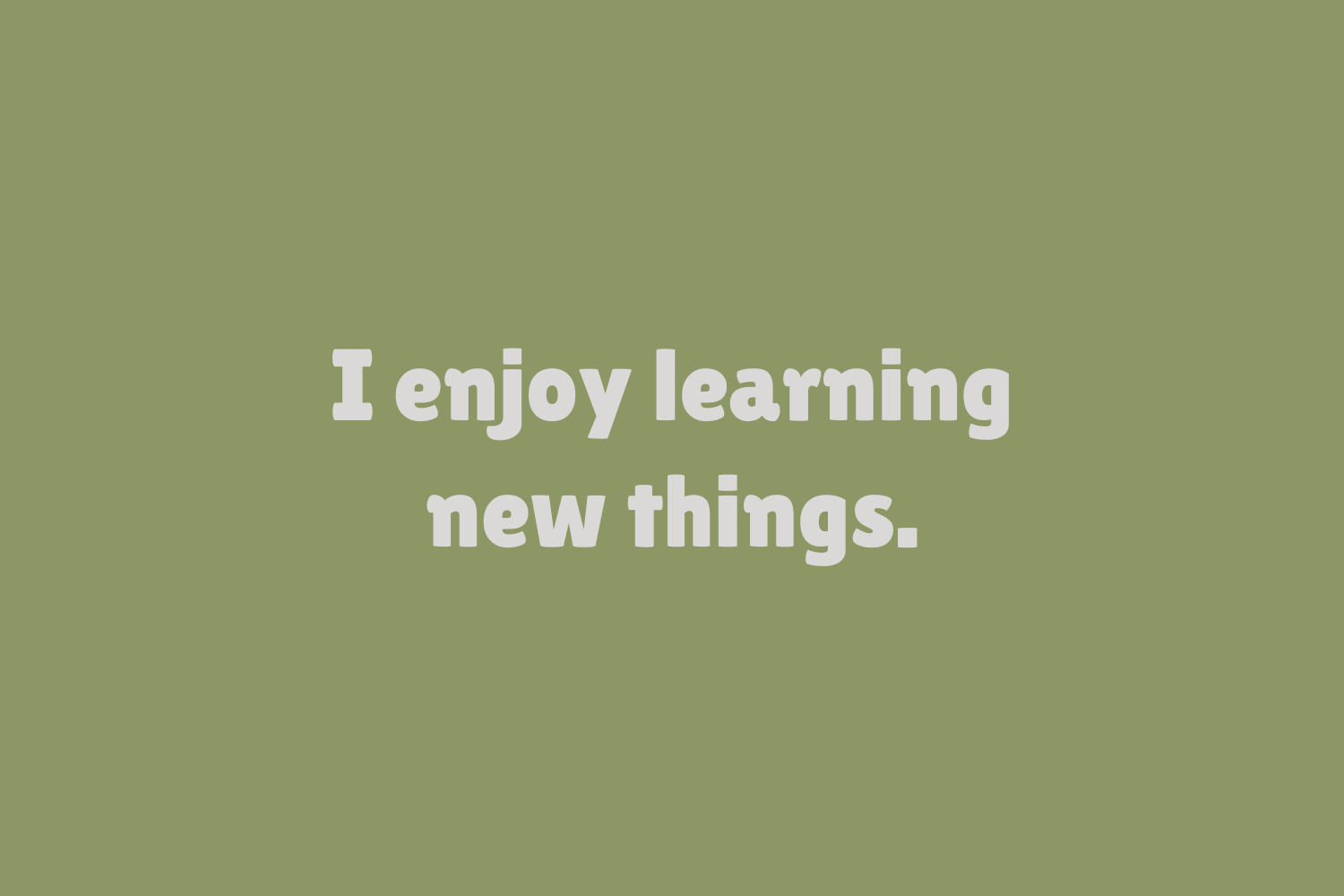 a daily affirmation for studying