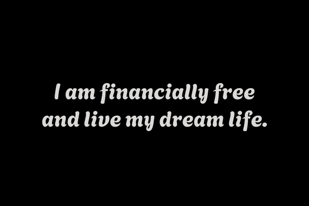 a daily affirmation for wealth