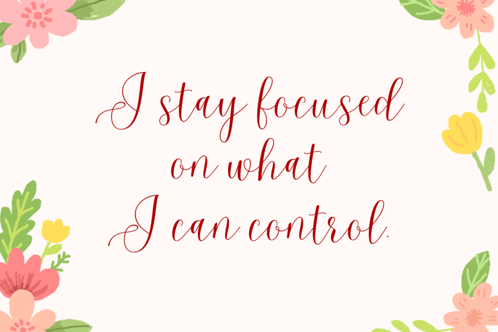 a spring affirmation