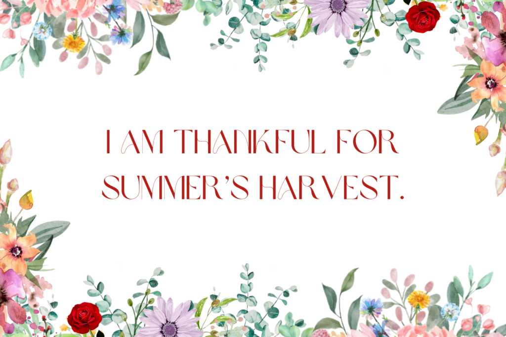 a summer affirmation