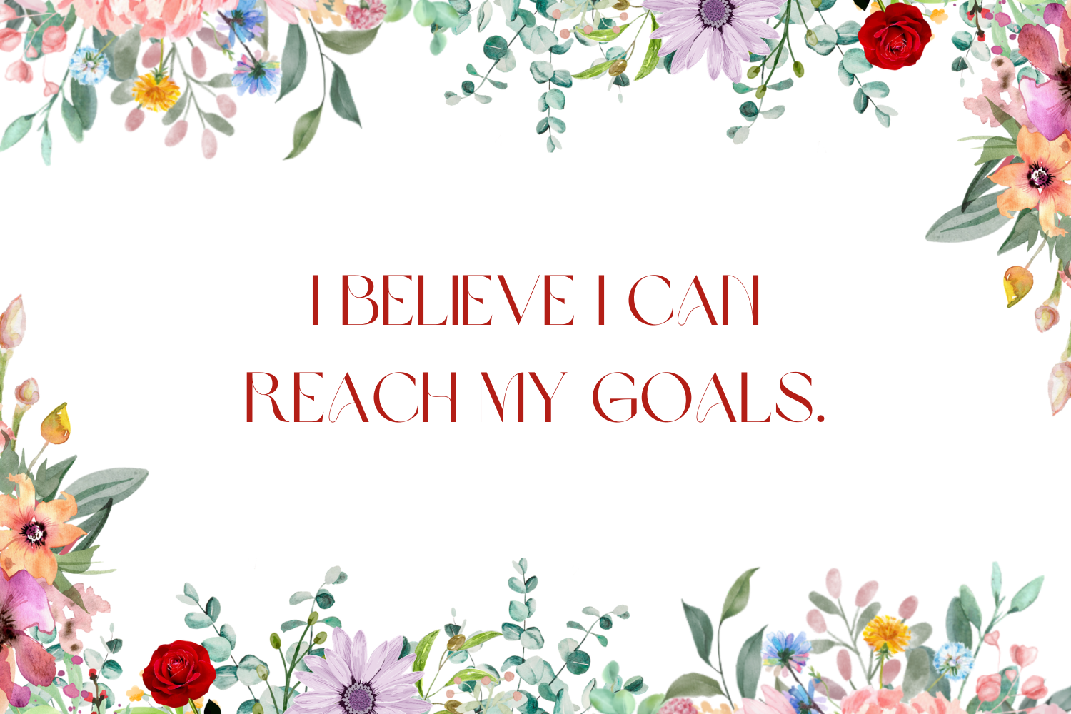 a summer affirmation