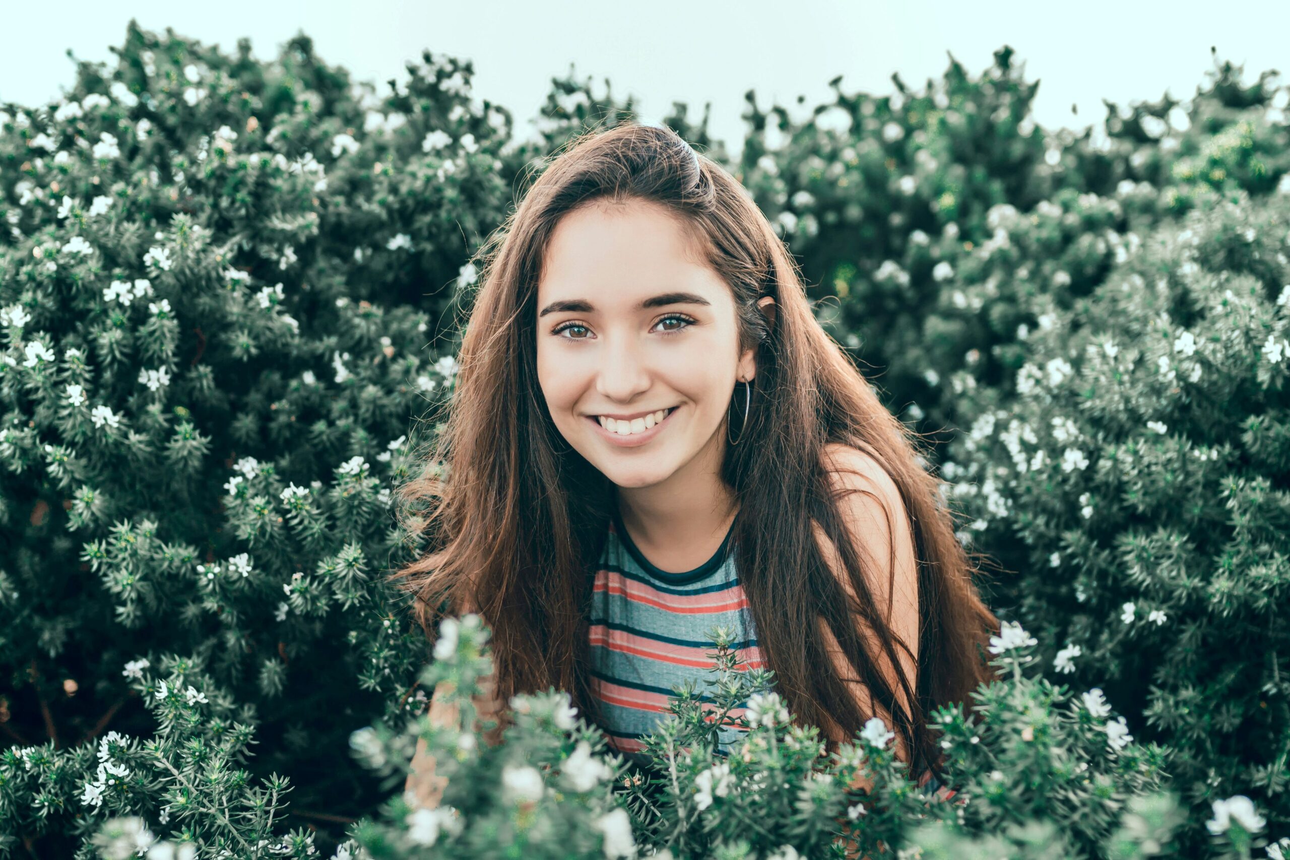 a happy woman